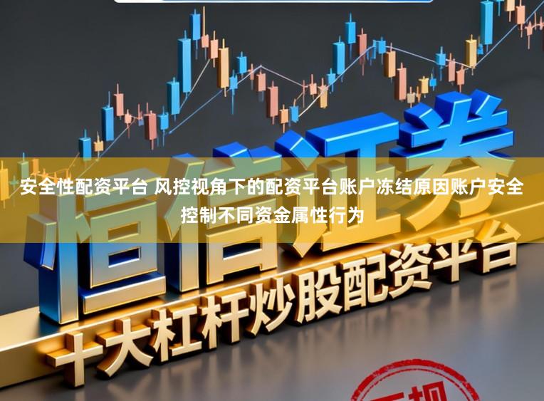 安全性配资平台 风控视角下的配资平台账户冻结原因账户安全控制不同资金属性行为