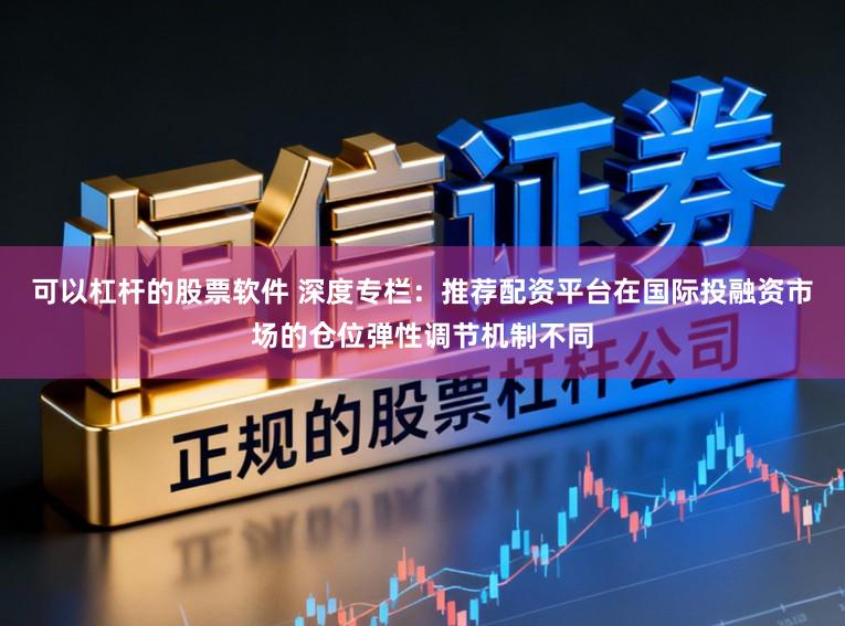 可以杠杆的股票软件 深度专栏：推荐配资平台在国际投融资市场的仓位弹性调节机制不同